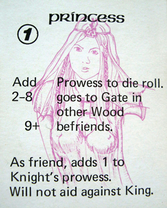 mystic wood princess - mystic wood cards
